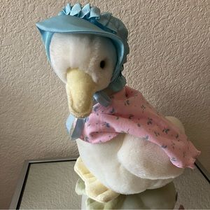 BEATRIX POTTER Jemima Puddleduck 12" Plush by Eden Toys Vintage 1990s